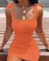 Sexy Women's Bodycon Mini Dress Summer Fashion Sling Strapless Pencil Tank Dress